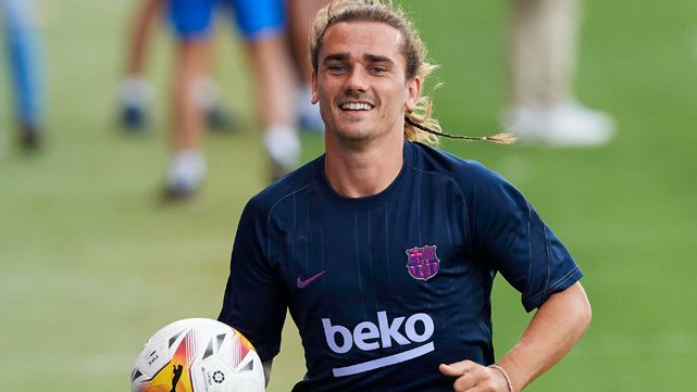 Griezmann es profesional pese a que su futuro está en un alambre