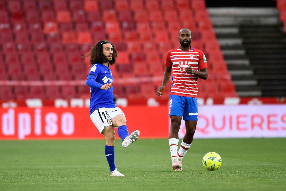 Marc Cucurella in a party with the Getafe