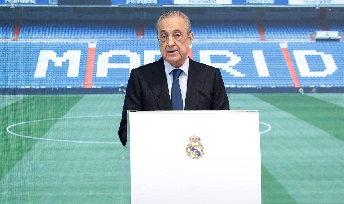 Florentino Pérez, president of the Real Madrid
