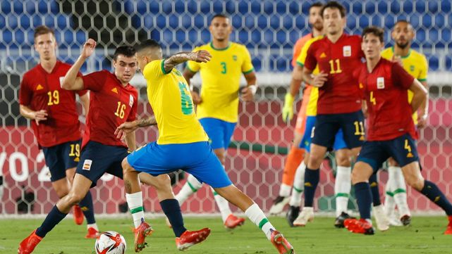 Brasil y España se midieron por el oro olímpico