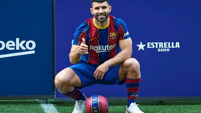 Desmienten que Agüero quiera irse del FC Barcelona por la salida de Messi