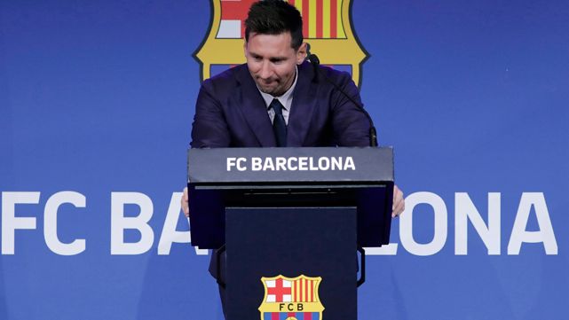 Messi colmó las redes y su adiós del Barça generó tristeza en todo el mundo