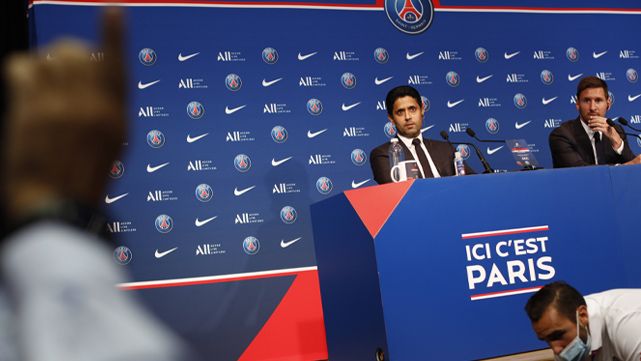 La rajada de Al-Khelaïfi, tras la pregunta por el Fair Play Financiero del PSG