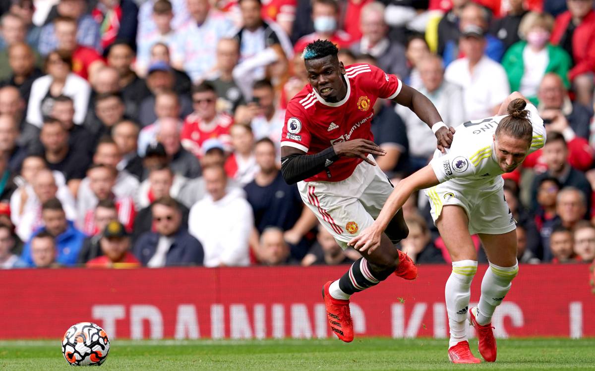 Paul Pogba, player of the Manchester United