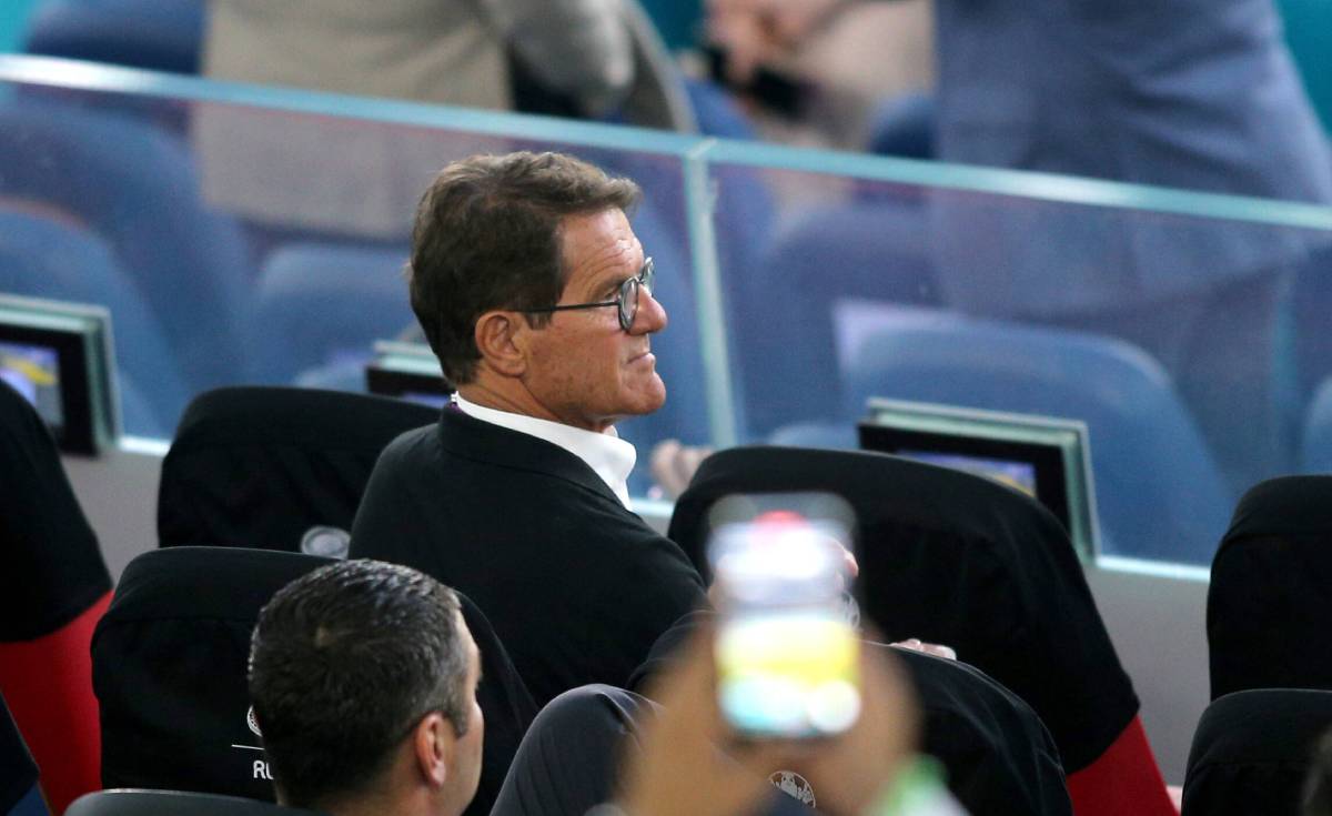 Fabio Capello, ex trainer of the Madrid, Juve, Milan and Rome