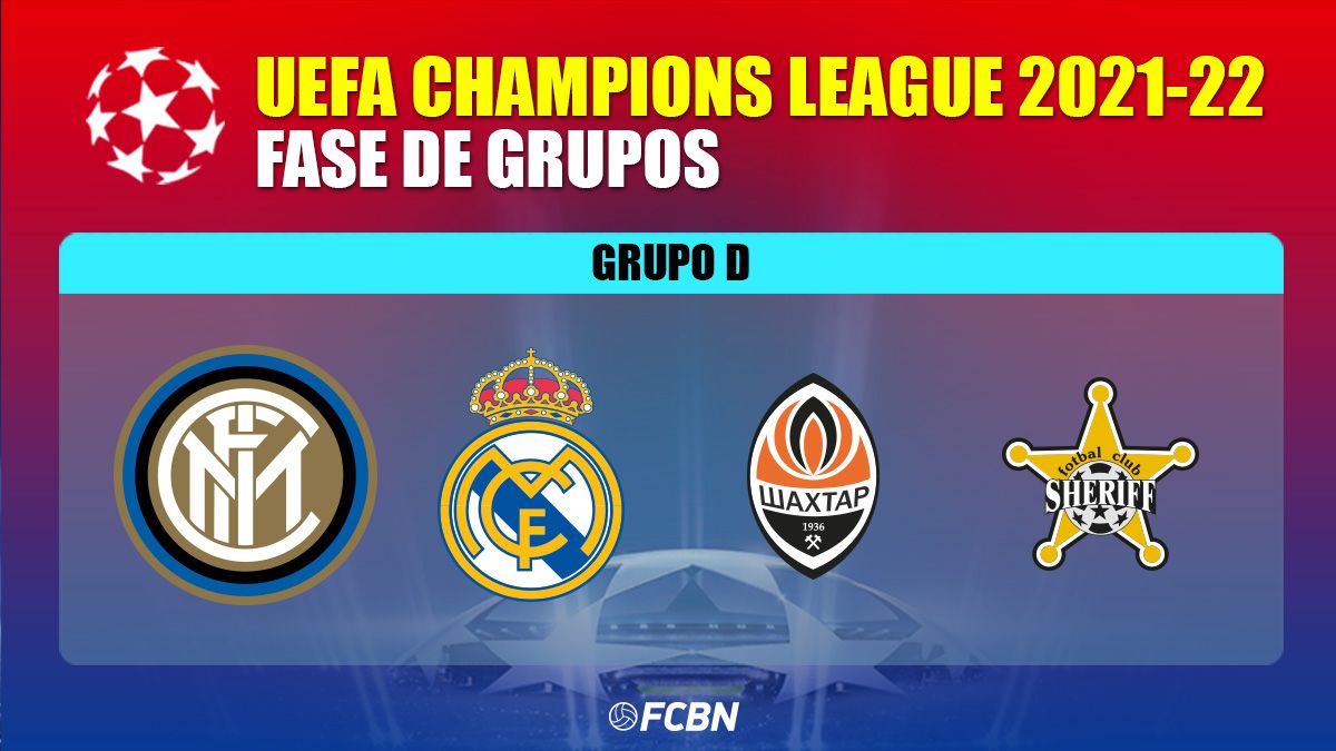 Grupo del Real Madrid en la Champions 2021-22