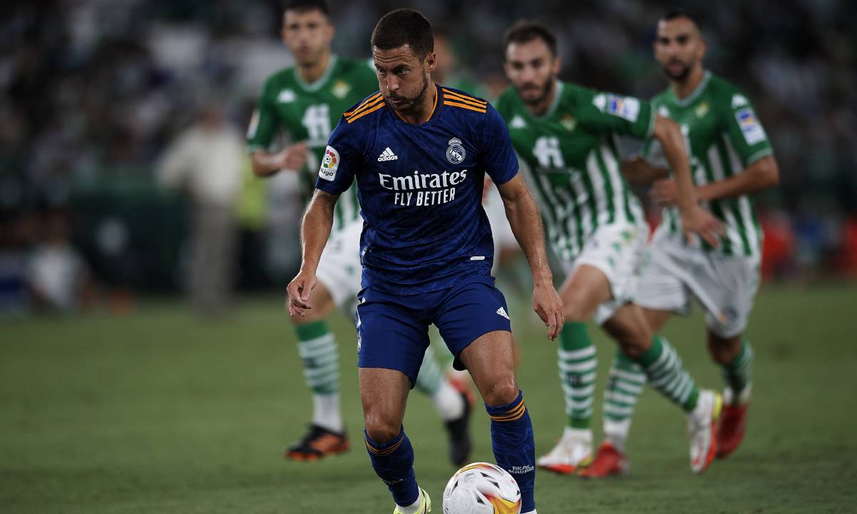 Eden Hazard, en un encuentro frente al Betis