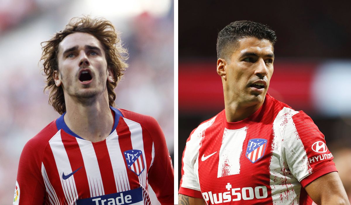 Antoine Griezmann and Luis Suárez go back to coincide in the field