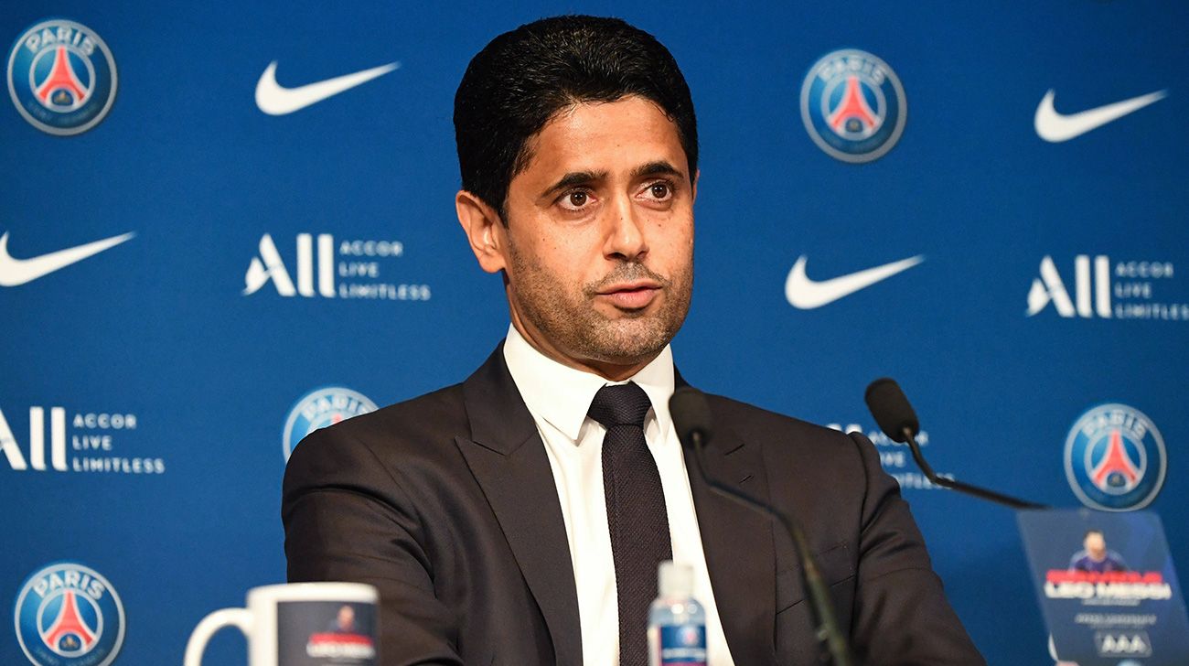 Nasser Al-Khelaïfi, presidente del PSG