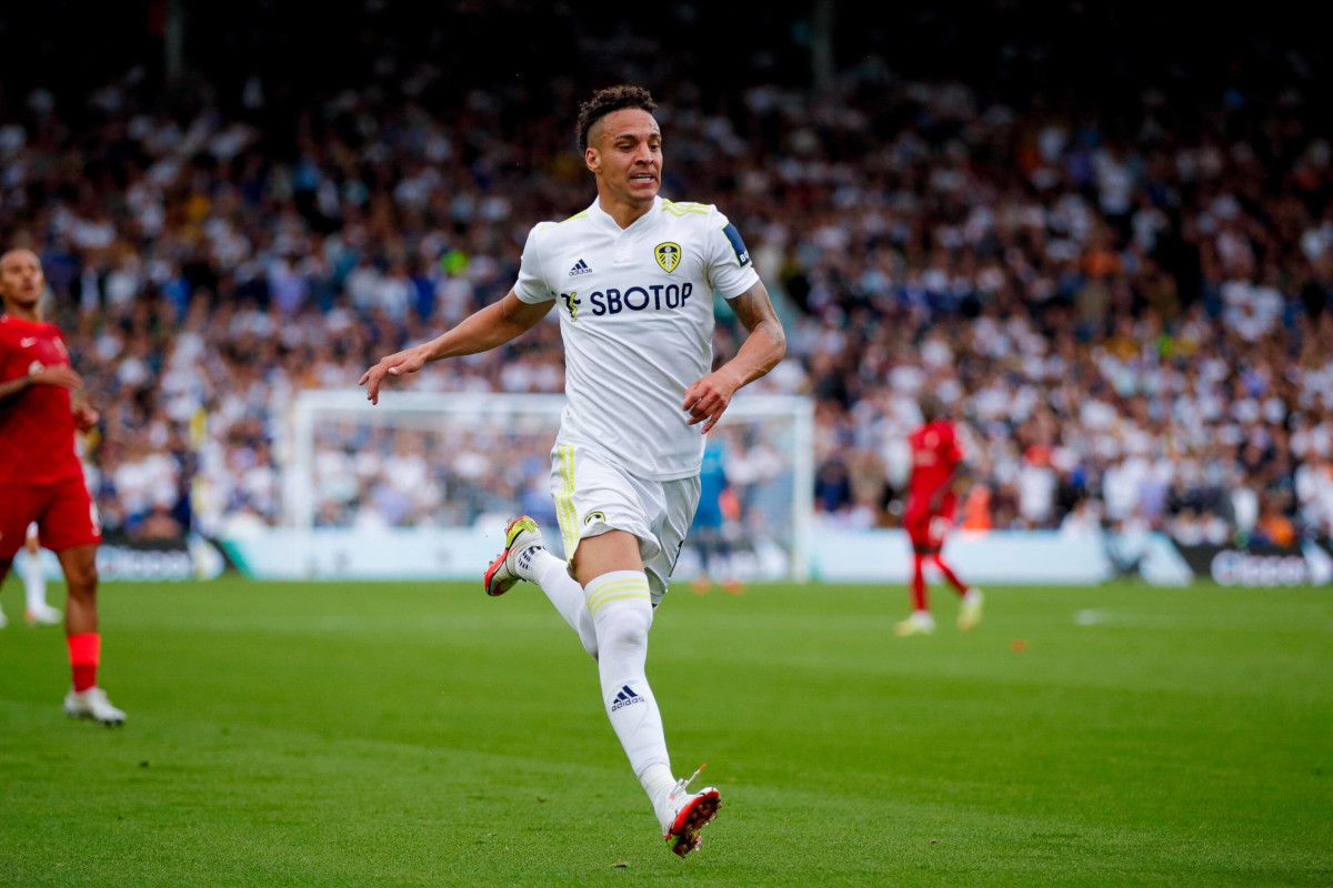 Rodrigo Moreno with the Leeds United