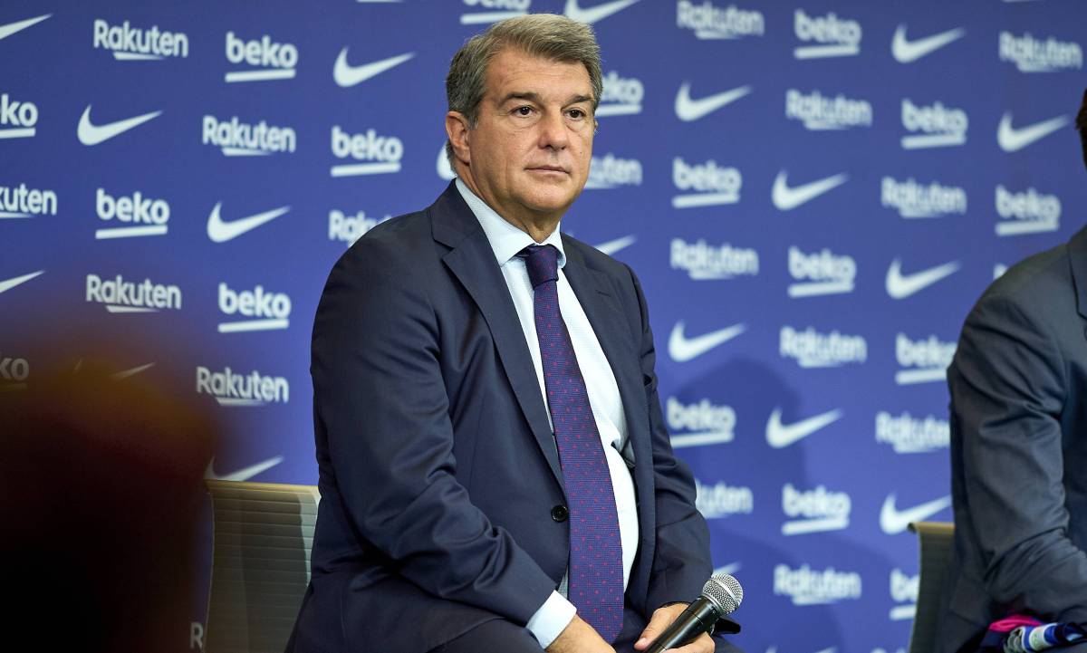 Joan Laporta, president of the Barça