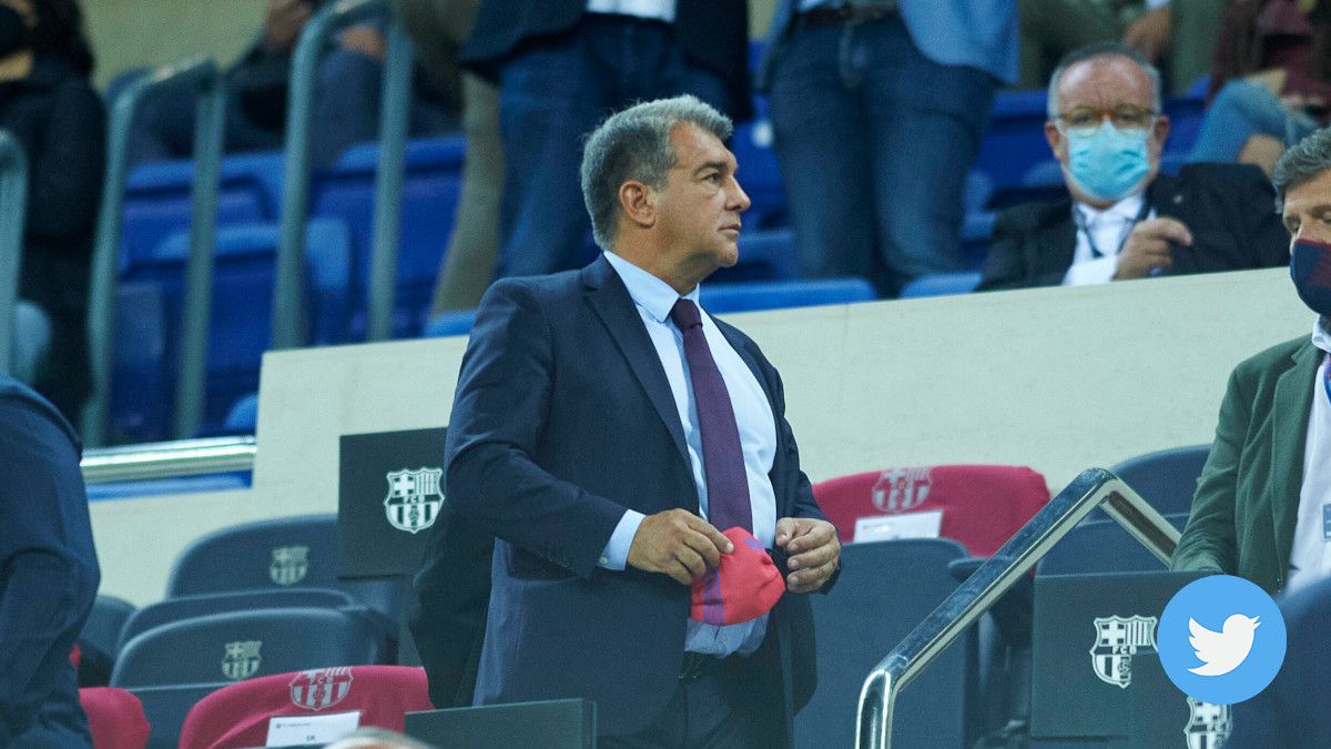 Laporta Spoke in a video in Twitter on the current situation of the Barcelona