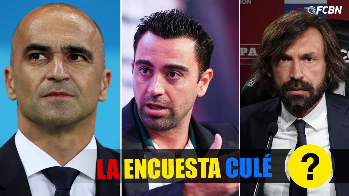 Roberto Martínez, Xavi Hernández y Andrea Pirlo, candidatos a ocupar el banquillo del Barça