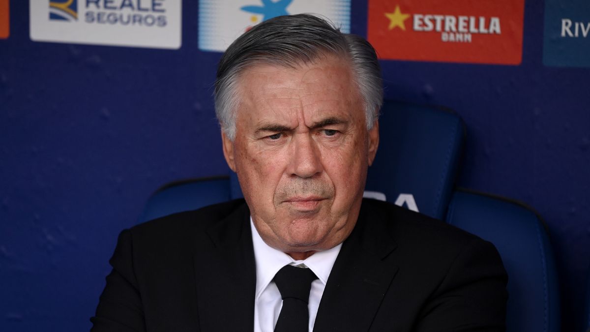 Carlo Ancelotti, trainer of the Real Madrid