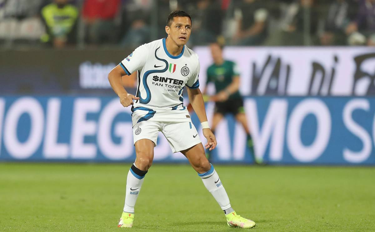 Alexis Sánchez, player of the Inter of Milan