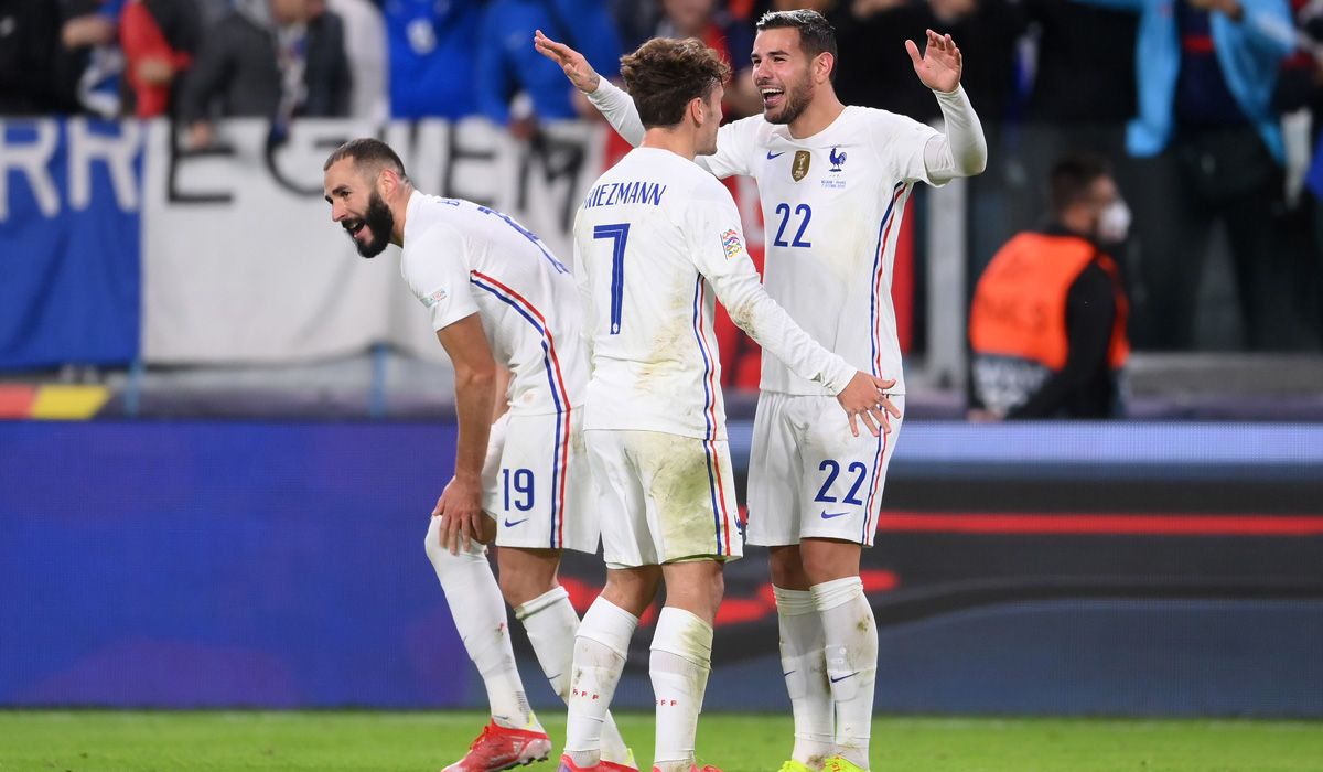 France won to Belgium in the semifinal of the Nations League