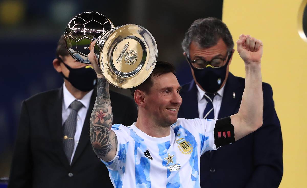 Messi, elegido como el mejor jugador de la Copa América 2021