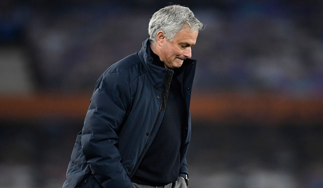 José Mourinho after a party