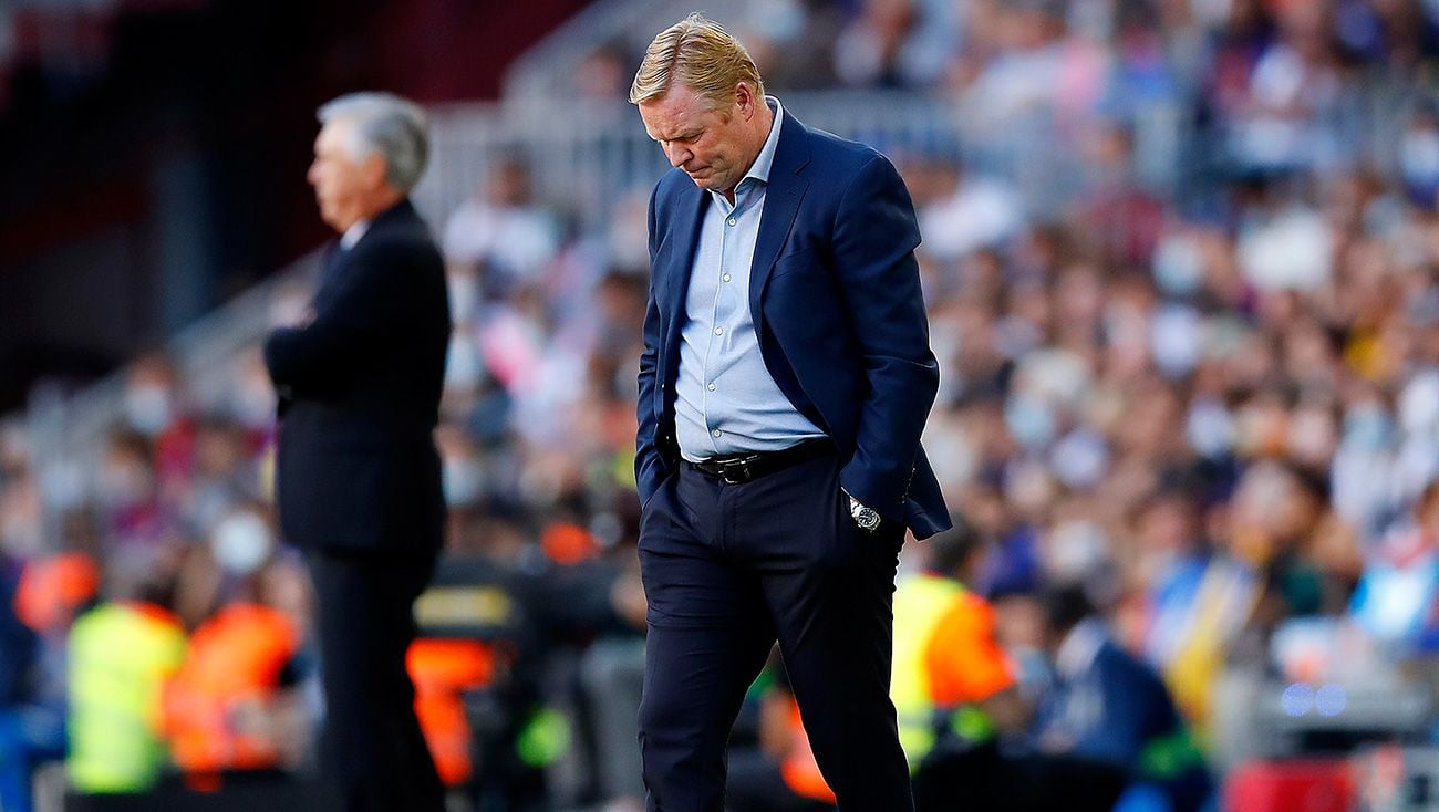 Ronald Koeman in the Classical in front of the Madrid