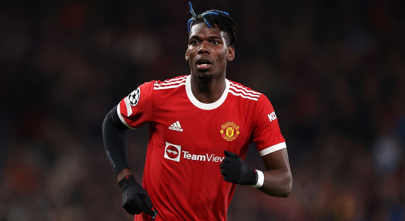 Paul Pogba in a party of the United