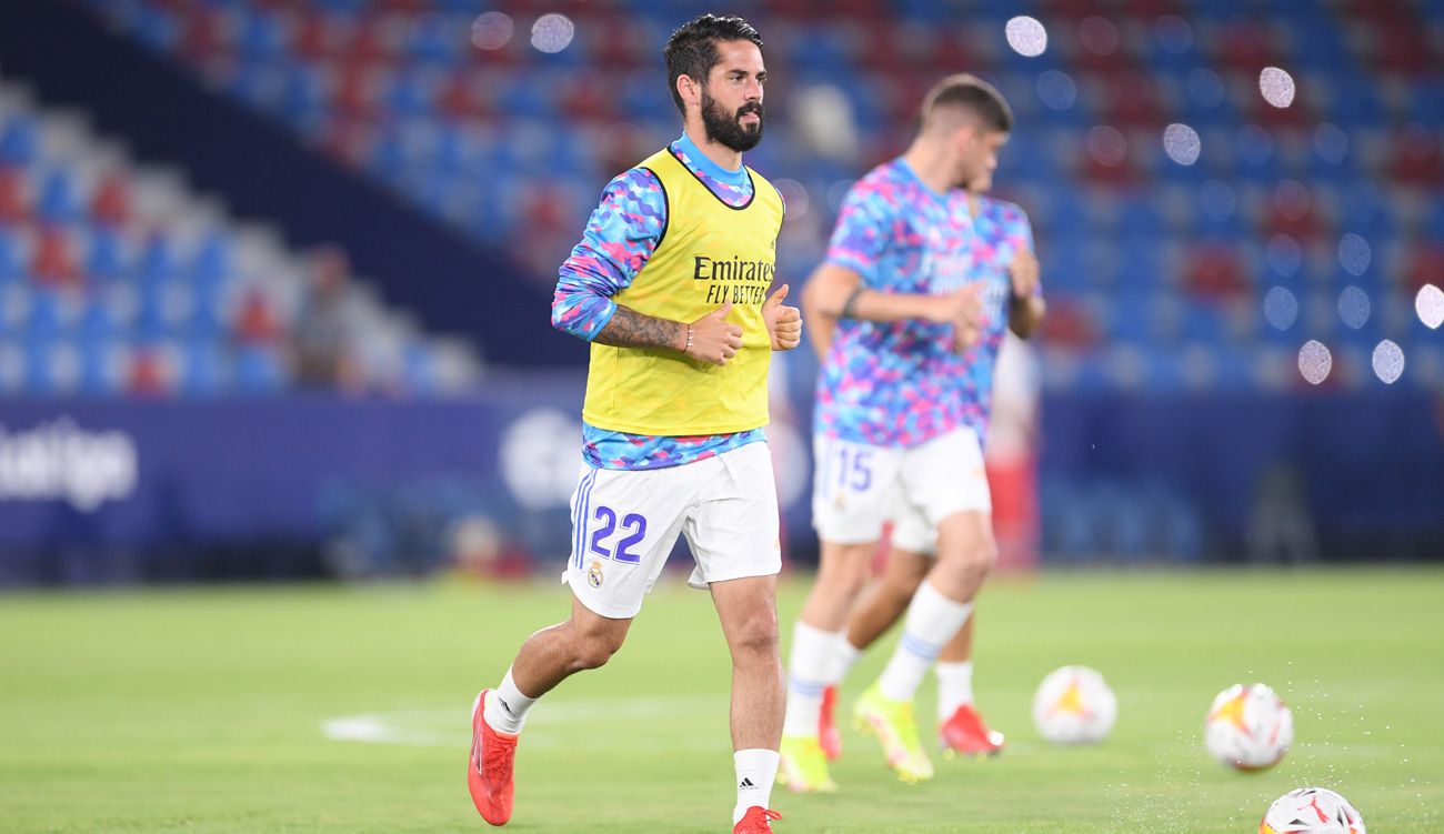 Isco In a warming of the Madrid