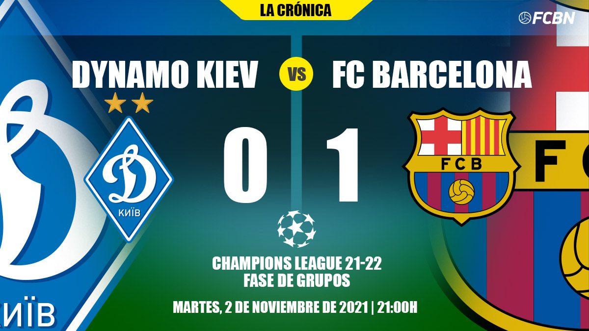 Crónica del Dynamo de Kiev-Barça