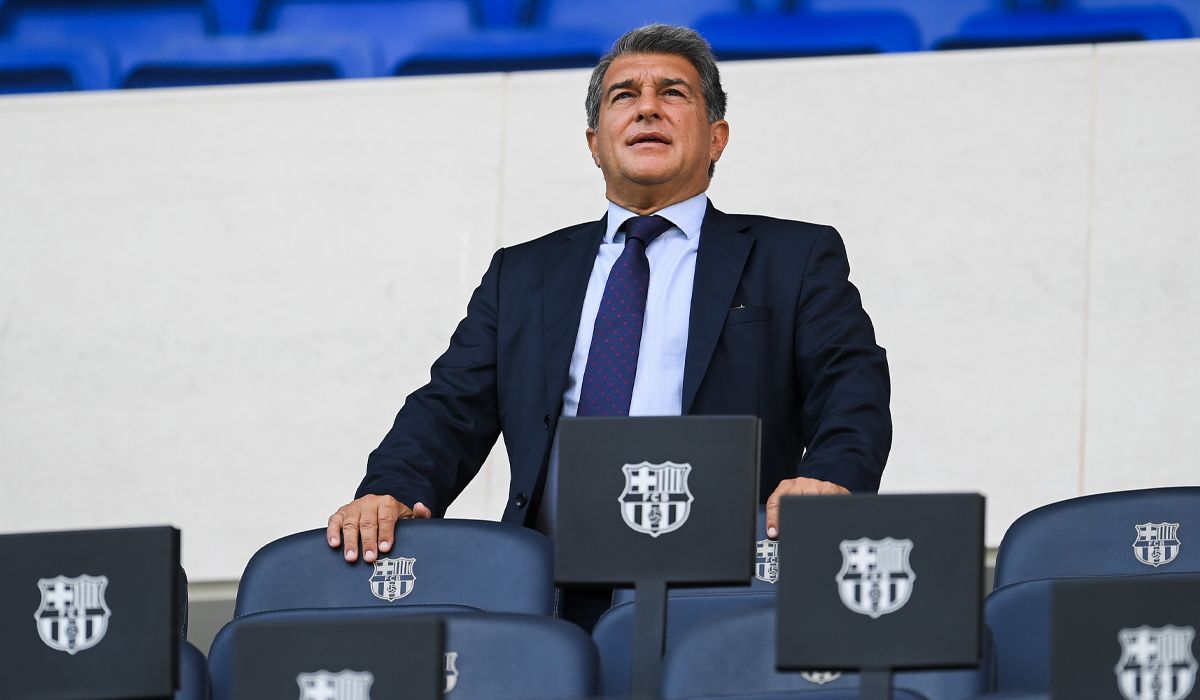 Joan Laporta, presidente del FC Barcelona