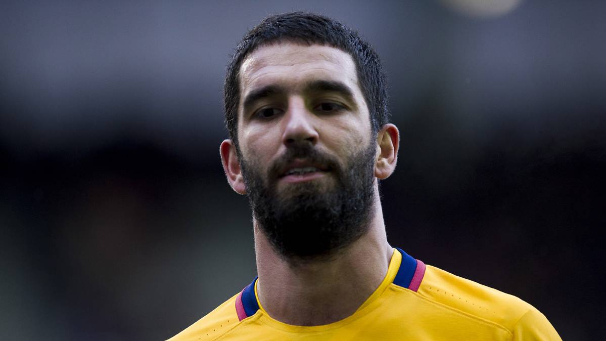 Burn Turan, during the party against the Athletic of Madrid