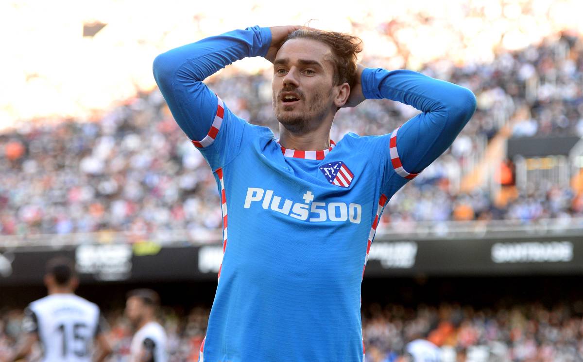 Antoine Griezmann, player of the Athletic of Madrid