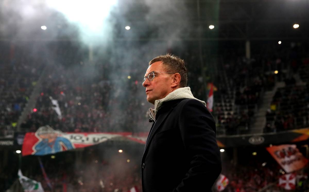 Ralf Rangnick, trainer of the Manchester United