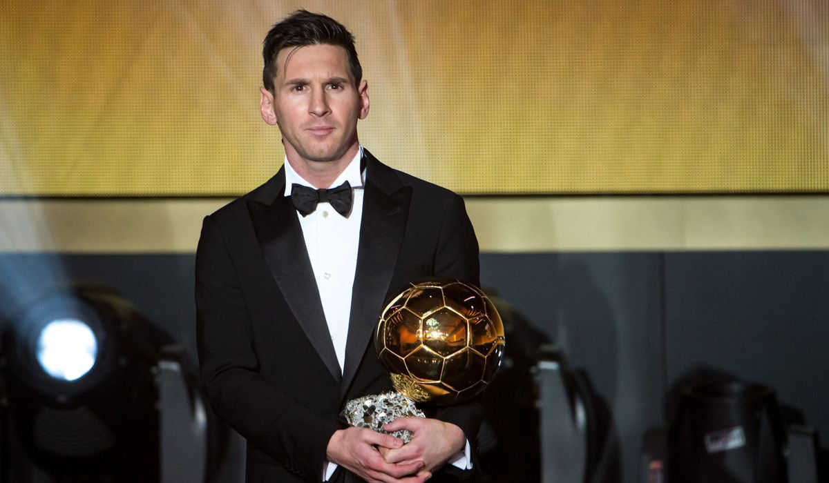 Lionel Messi, ganador del Balón de Oro