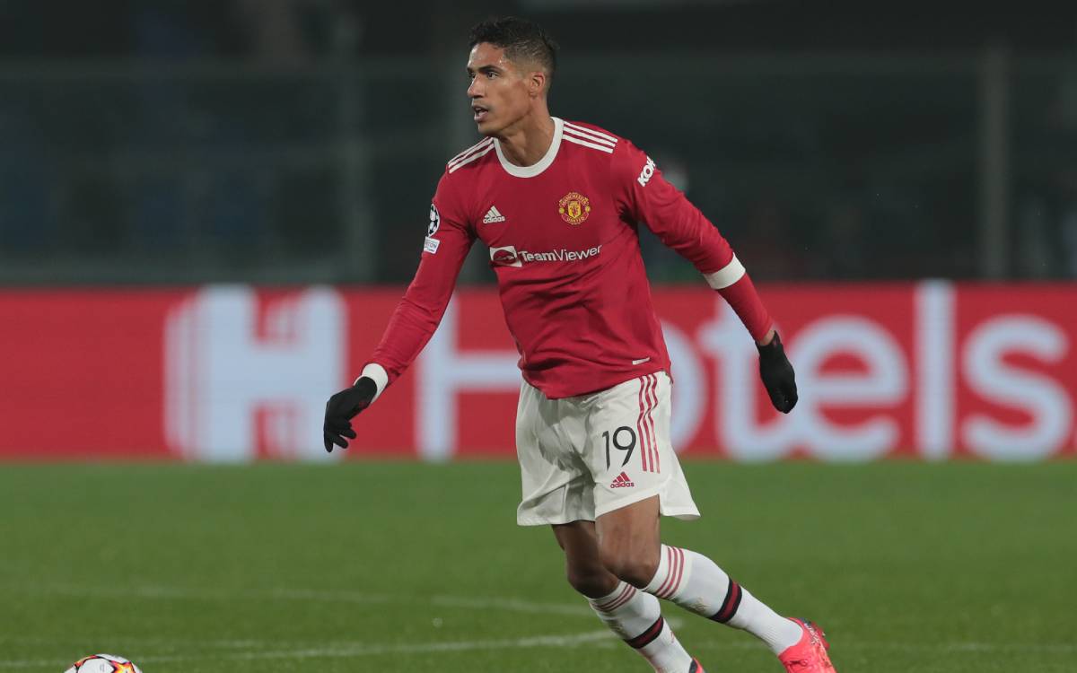 Rapha Varane, player of the Manchester United