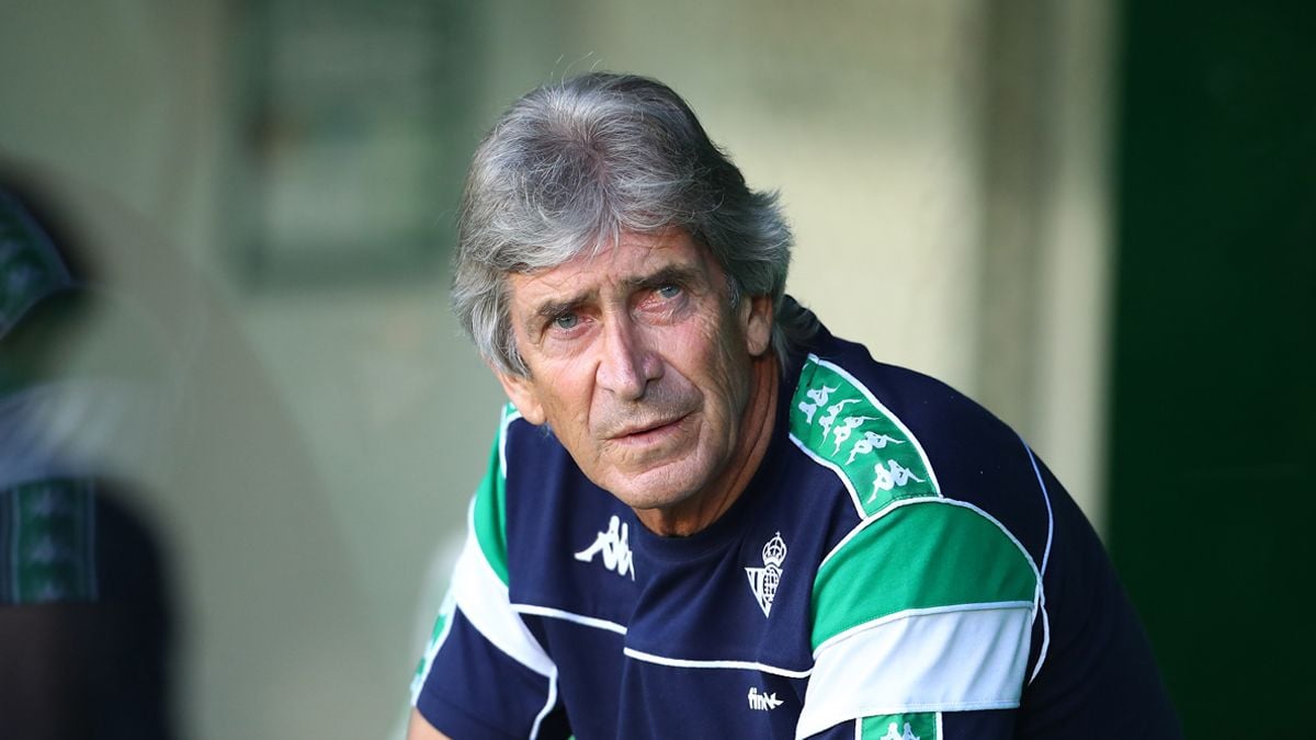 Manuel Pellegrini, entrenador del Real Betis