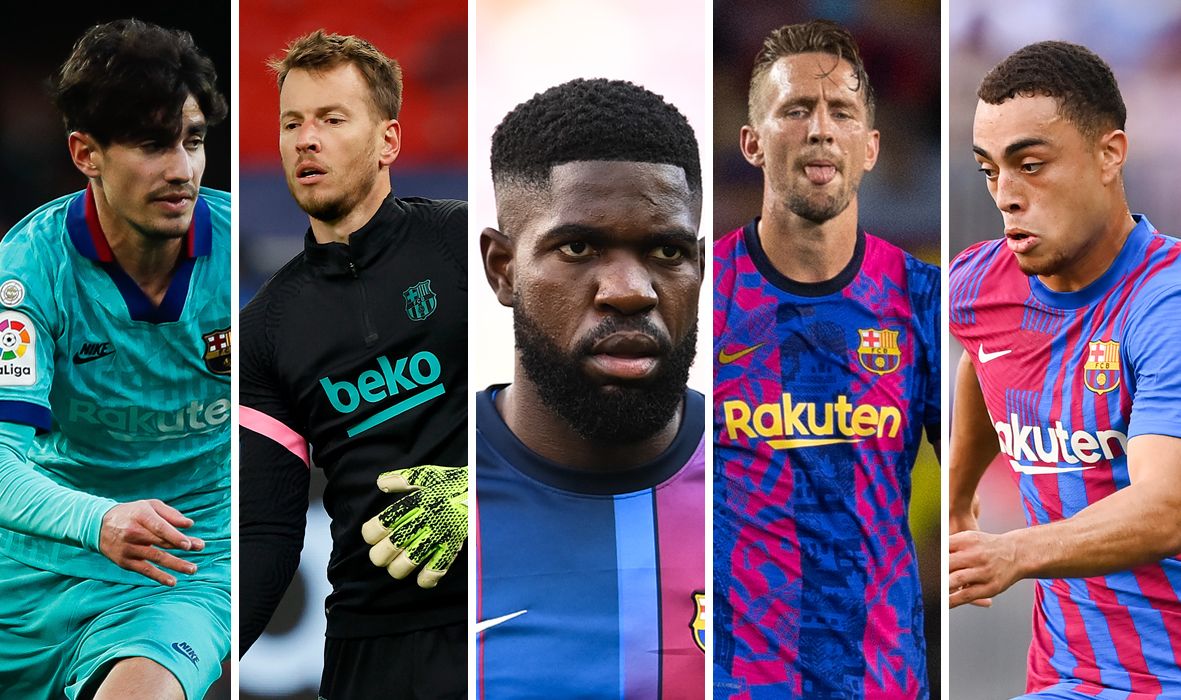 The players of the Barça that would go in in the Operation Gone out