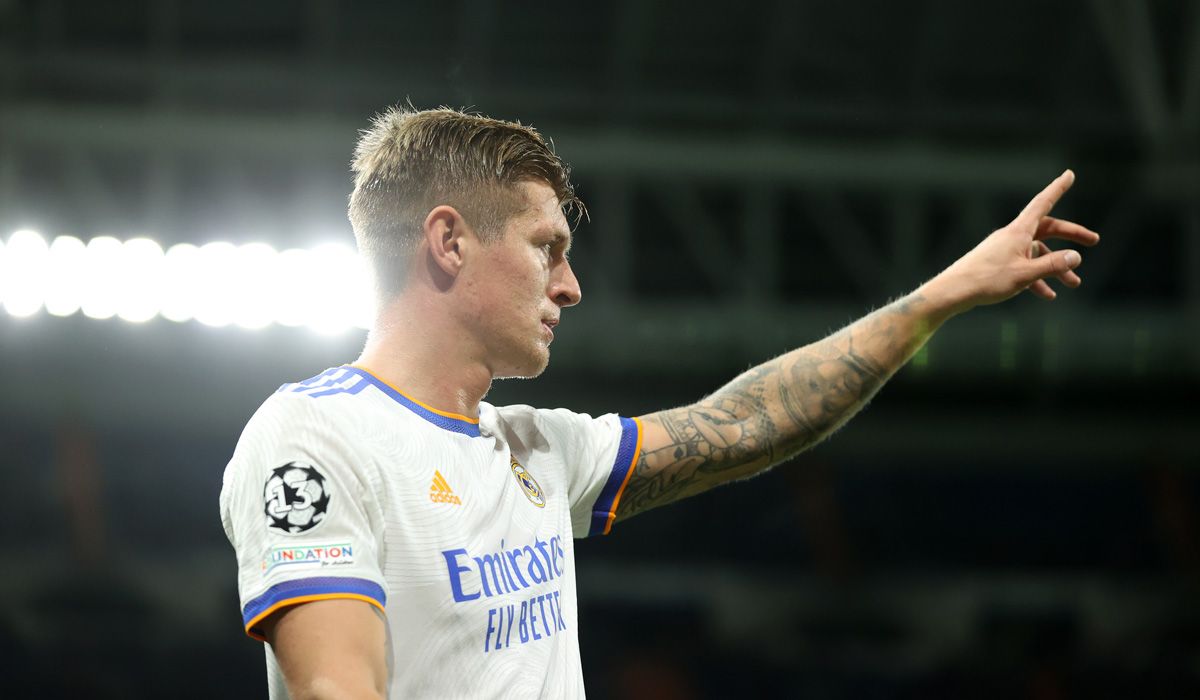 Toni Kroos, author of the goal of the triumph of the Real Madrid in front of the Inter of Milan