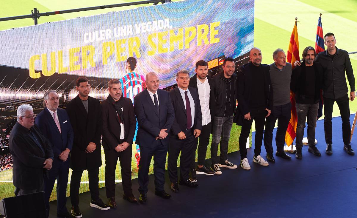 Farewell of Sergio Agüero of the FC Barcelona