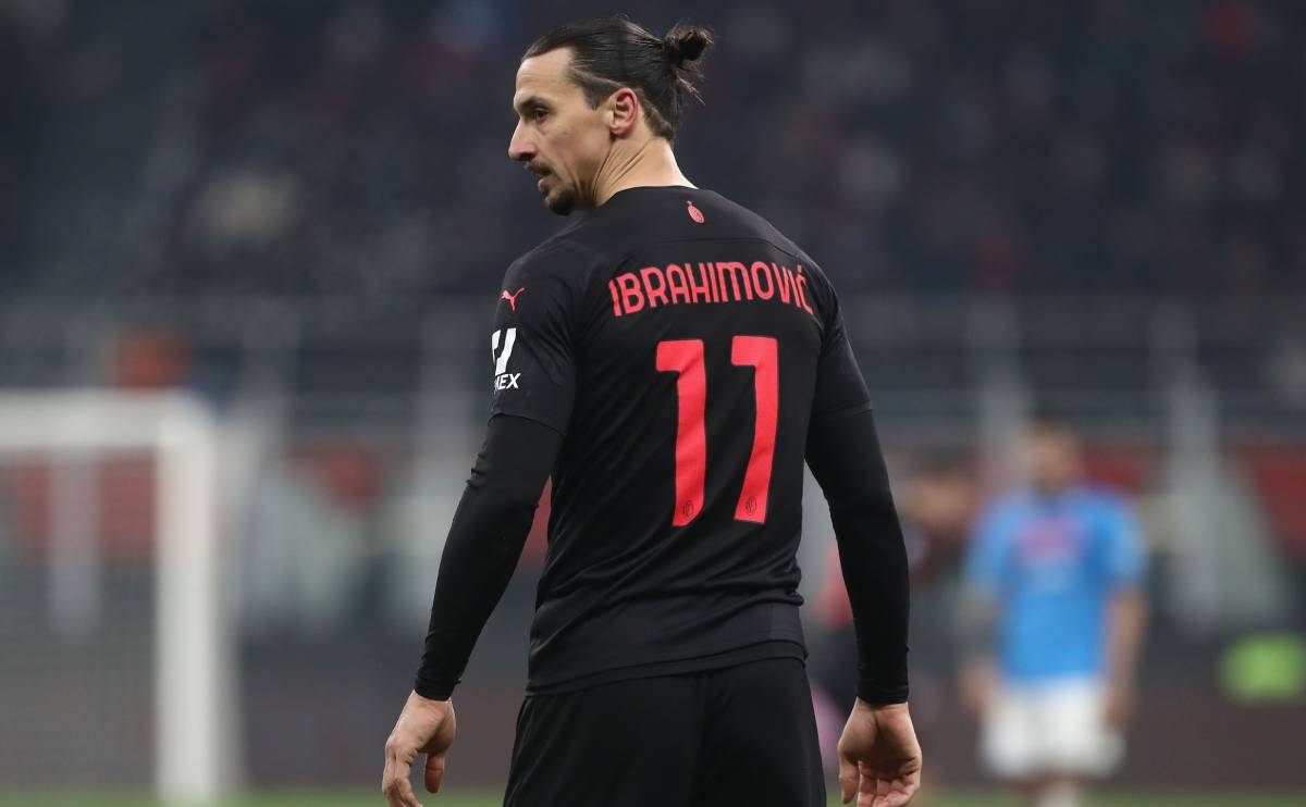 Zlatan Ibrahimovic, player of the Milan