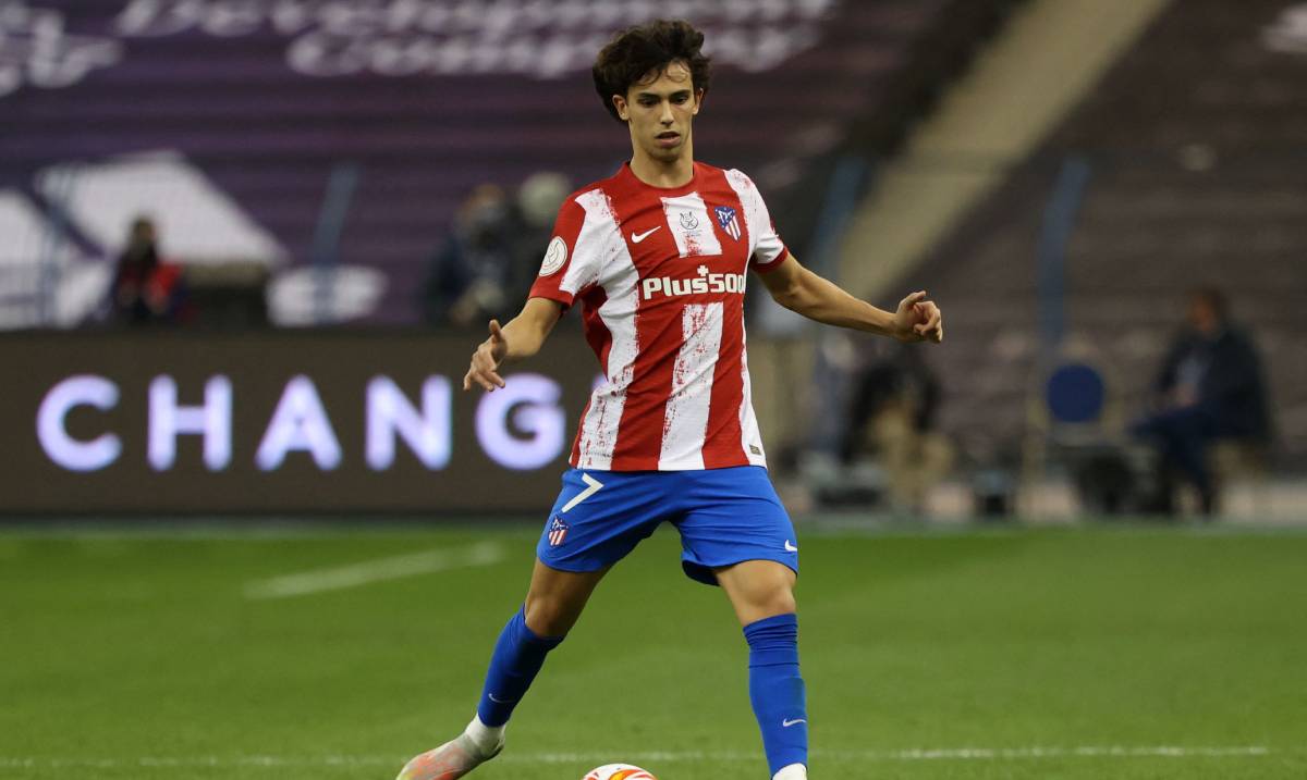 Joao Félix, durante la Supercopa de España