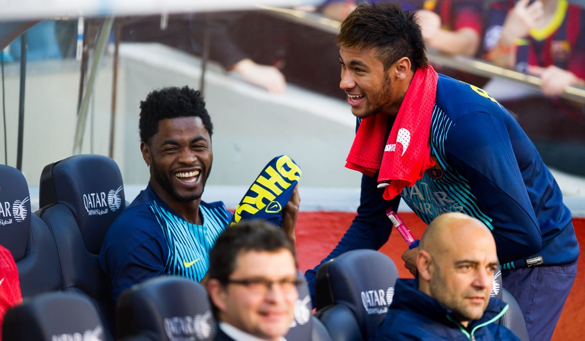 Alex Song, ex player of the FC Barcelona
