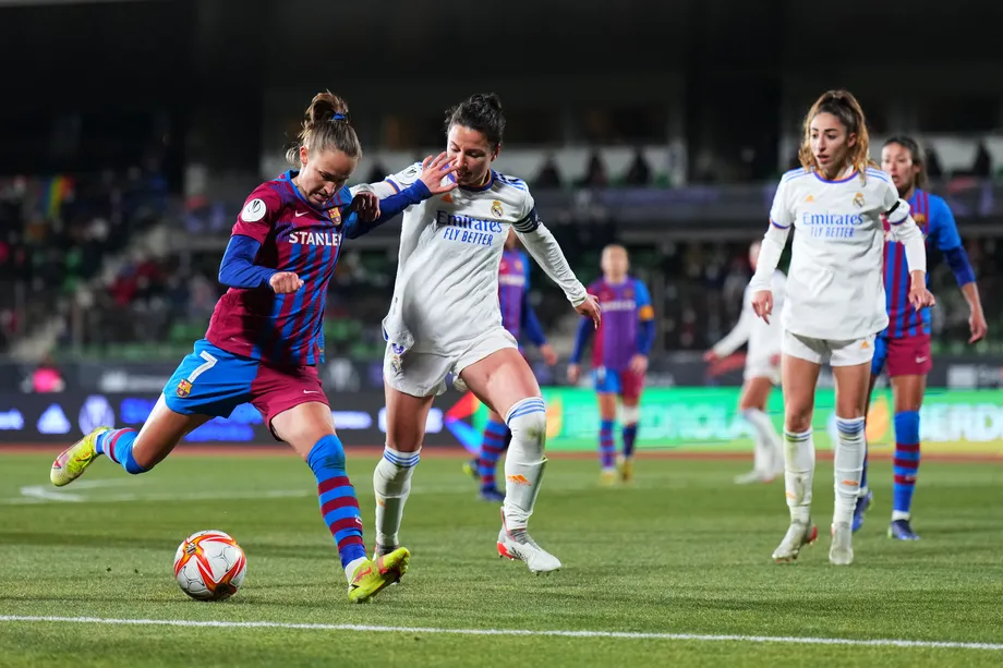 Barça and Real Madrid in the Supercopa feminine