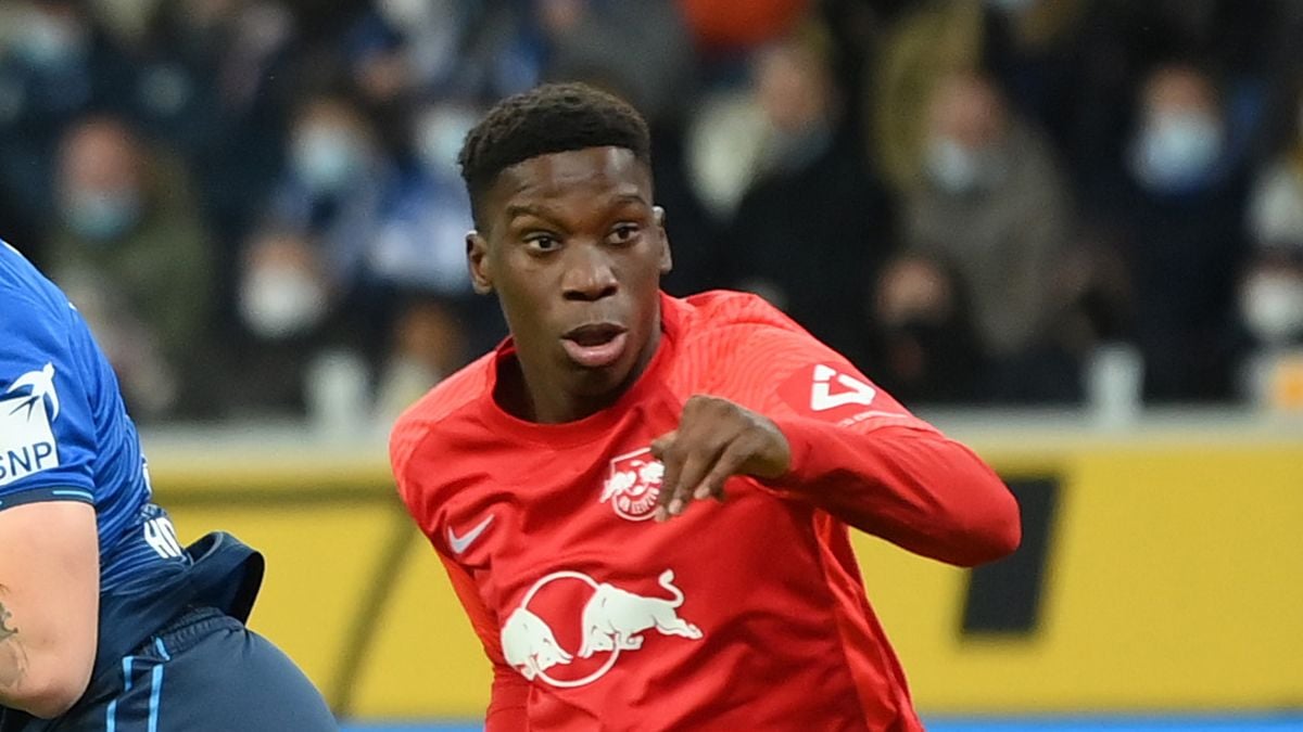 Ilaix Moriba In a party in the RB Leipzig