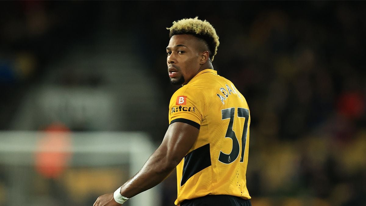Adama Traoré In a commitment with the Wolverhampton