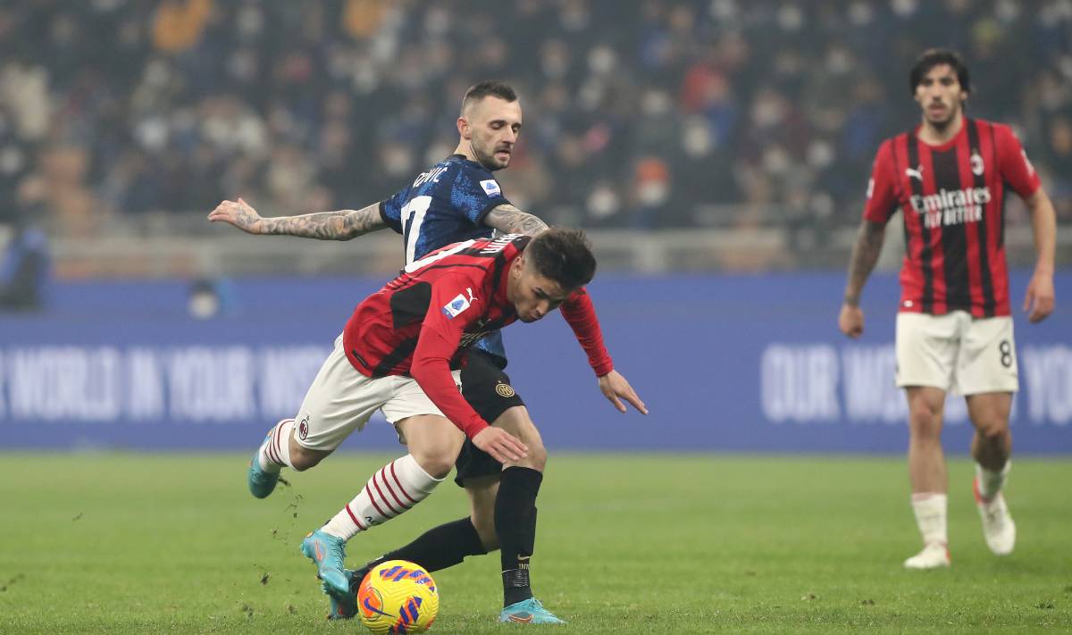 Brozovic, durante el Inter-Milan