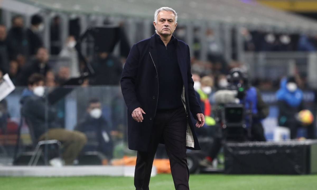 José Mourinho, during the Inter-Rome by the Glass Italy