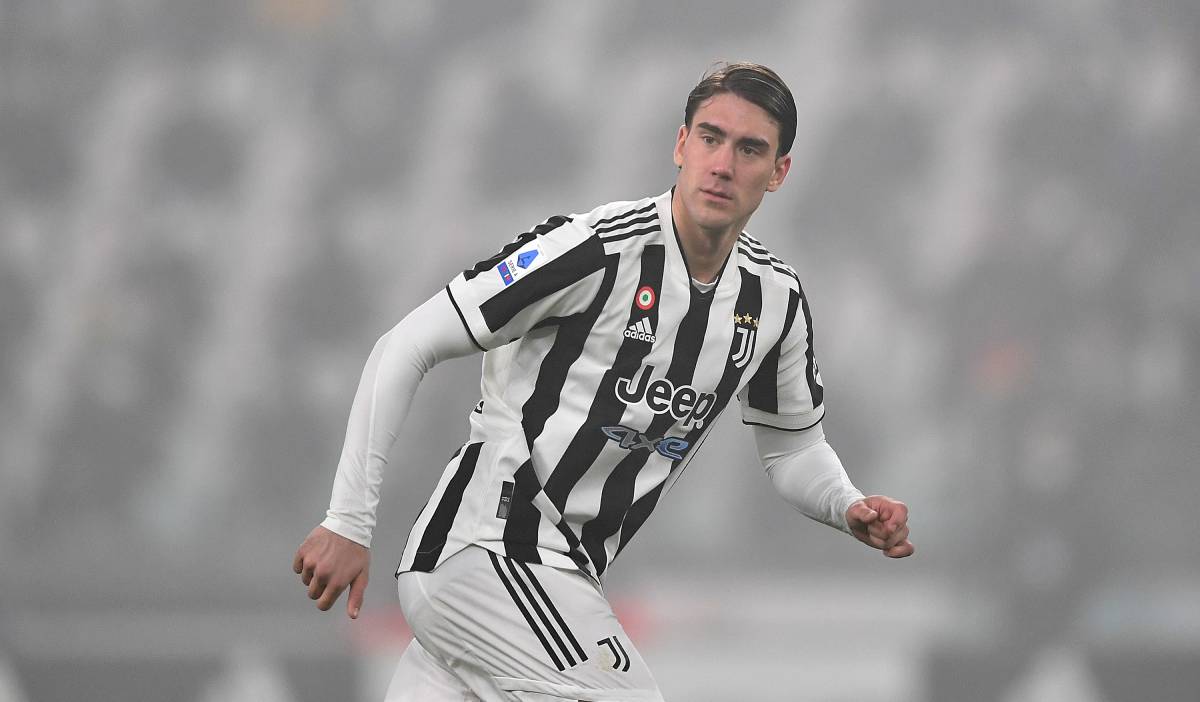 Dusan Vlahovic, player of the Juventus