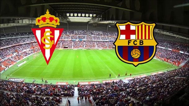 The ones of luis enrique can give a hit to the league this Wednesday against the sporting