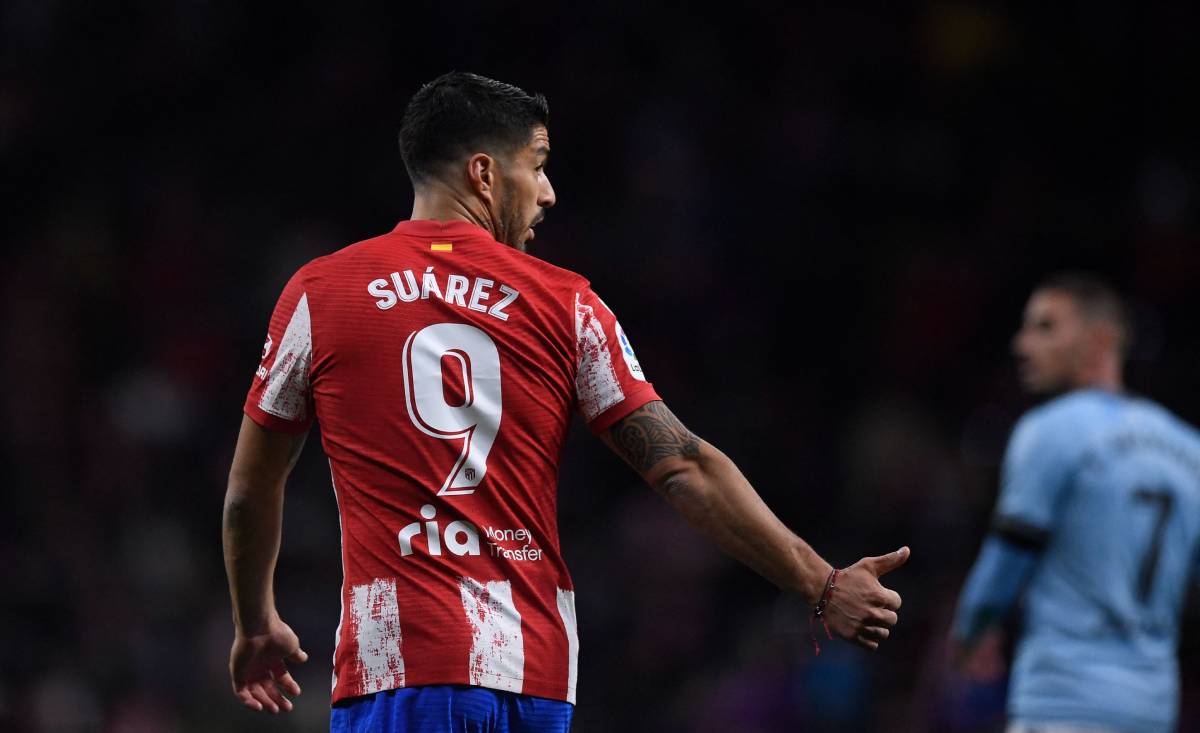 Luis Suárez during the Athletic-Celtic