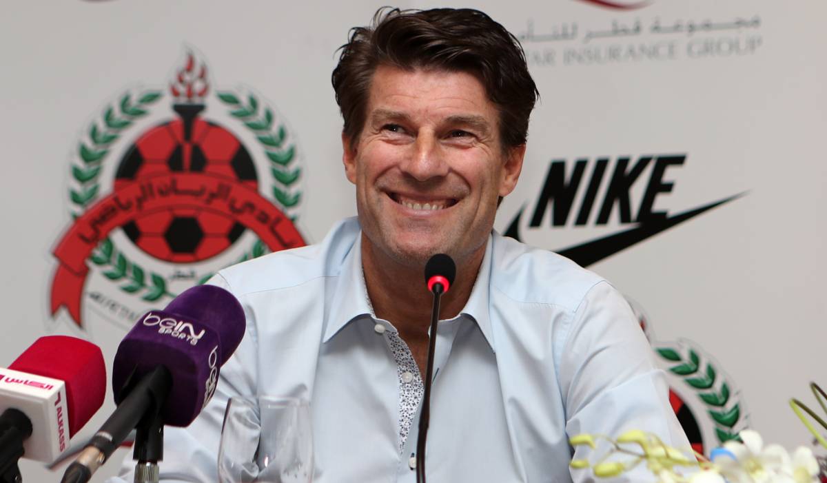 Michael Laudrup, in a press conference
