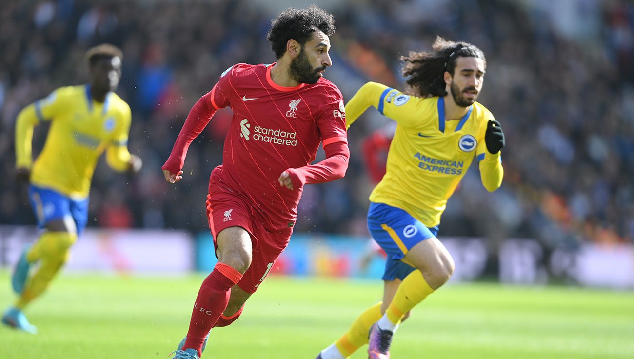 Salah in a Liverpool match