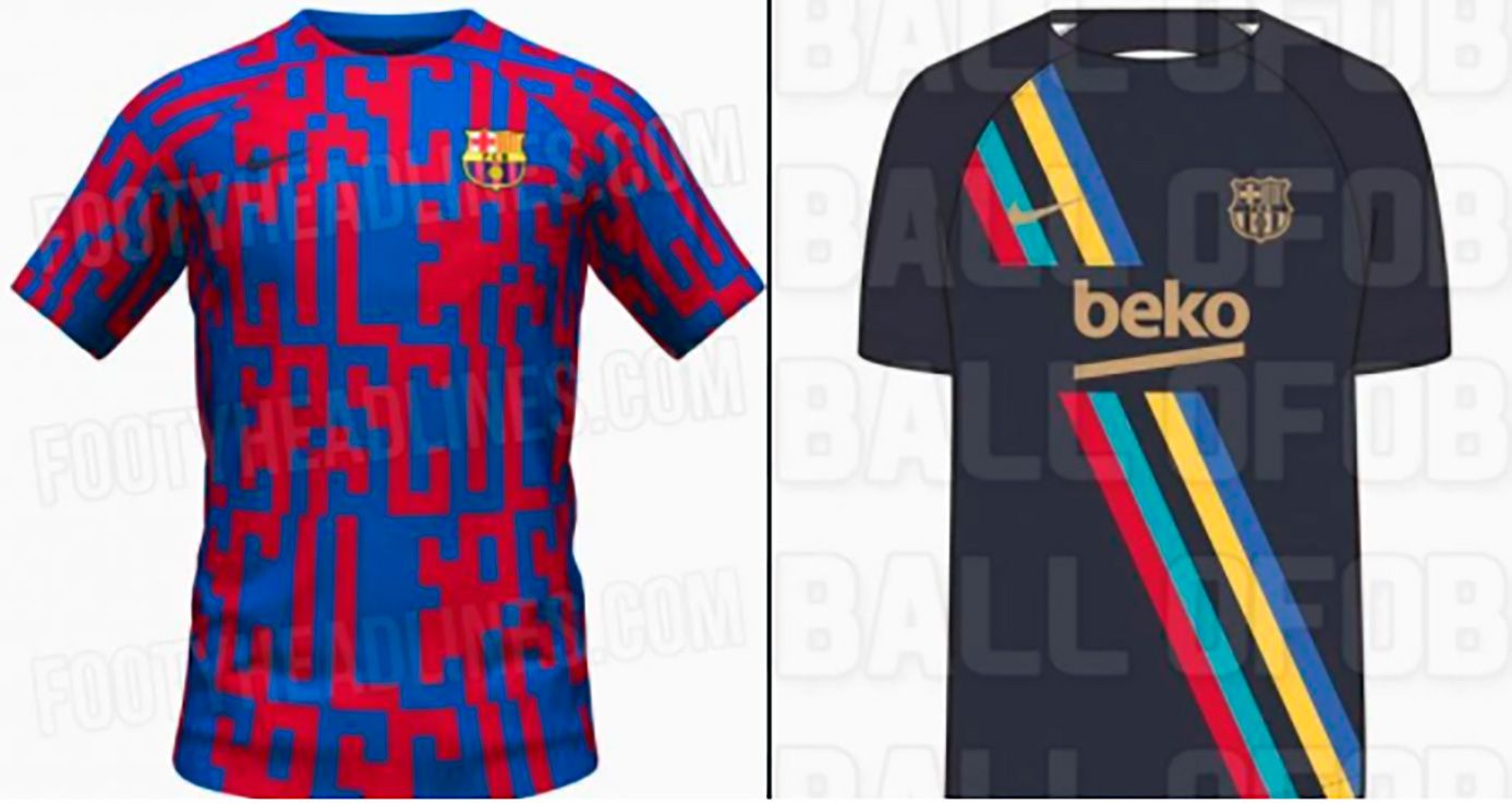 Barça training shirt
